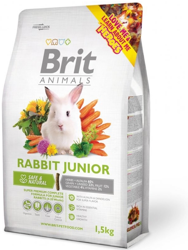 Brit Animals Rabbit Junior Complete 300g