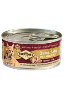 Carnilove Cat WMM konz. Adult Chicken & Lamb 100 g