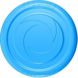 Hračka pěnový letájící disk modrý 24 cm PitchDog